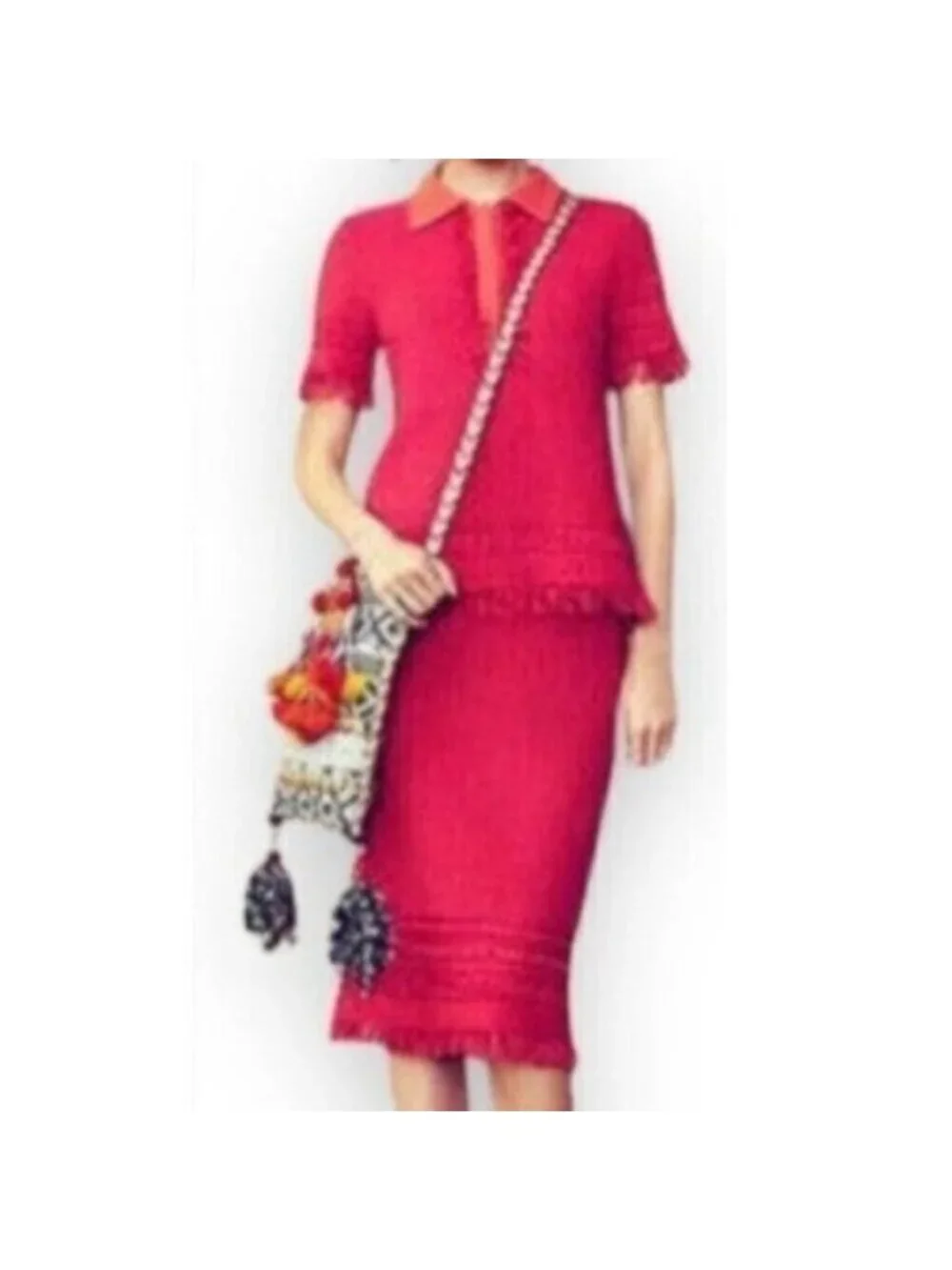 NWT Tory Burch Runway Two Piece Brielle Skirt and Top Set
